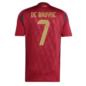 Belgien Kevin De Bruyne #7 Hemmatröja EM 2024 Kortärmad